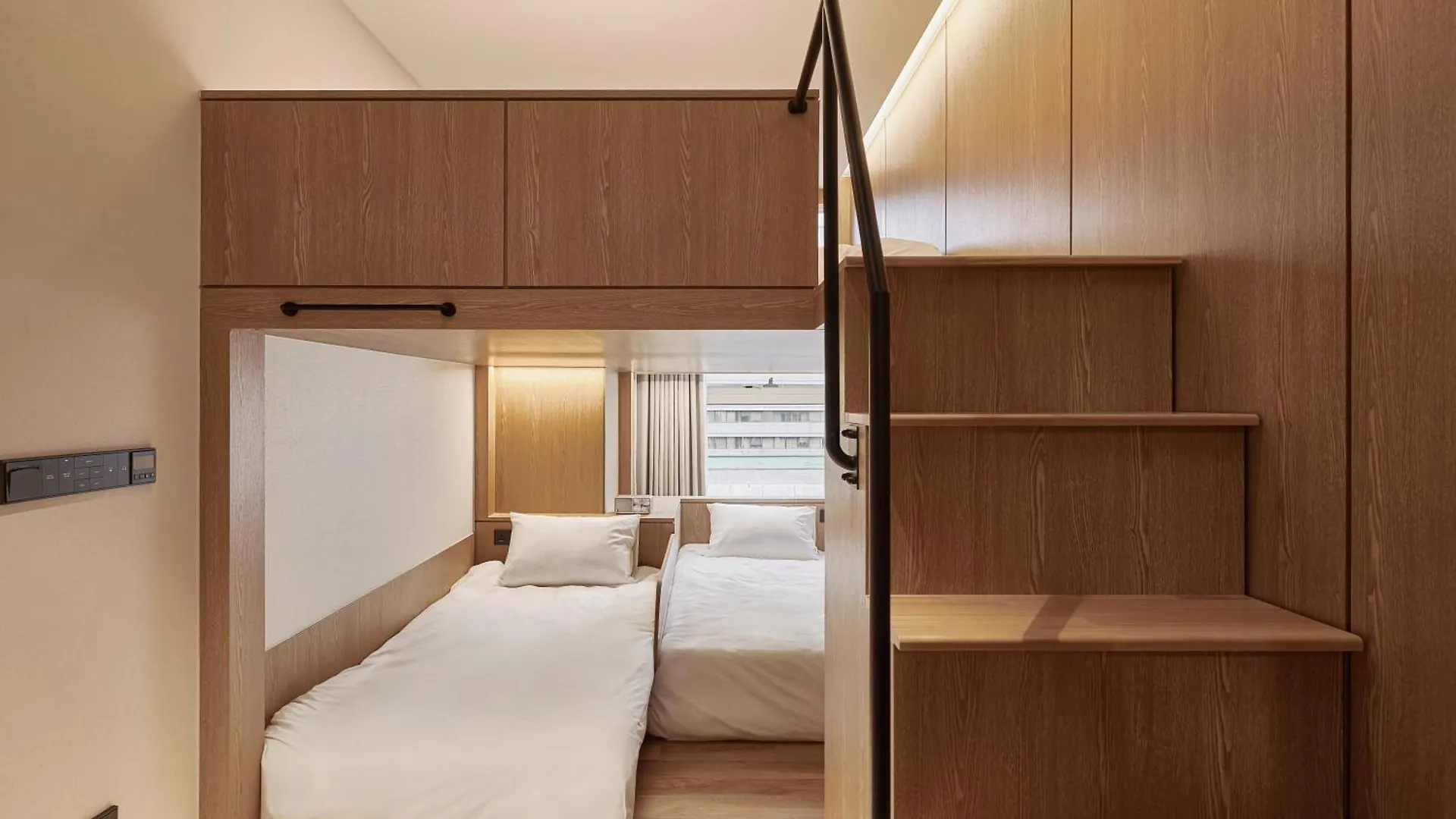 Capsule hotel Hotel Drip&Drop, Myeongdong Seoul South Korea